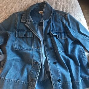 Soft Madewell Jean Jacket